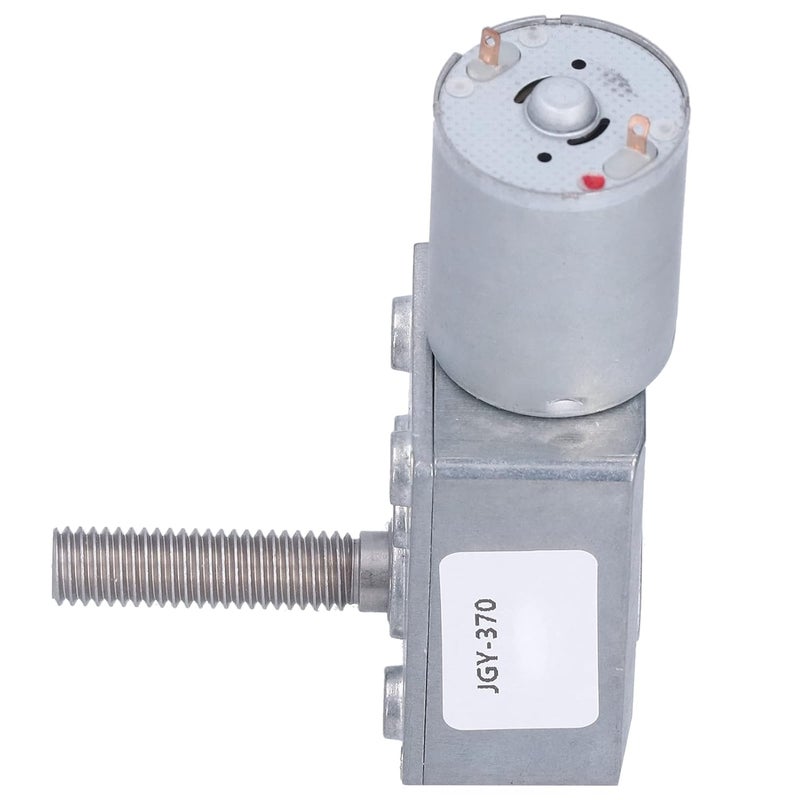 DC6V 10RPM Gear Motor Low Speed Gear Reducer Silent Durable Gearbox with 8mm Threaded Shaft - Image 2